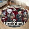 Hunter X Hunter Round Area Rug Carpet Rug For Living Room Bedroom Sofa Playroom Decor Nonslip Floor Mat