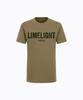 LIMELIGHT APPAREL Athlete Military T-Shirt (Khaki/Black)