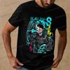Japanisches Anime Kaiju No 8 T-Shirt Herren Punk-Stil Soshiro Hoshina T-Shirts Manga-Liebhaber Geschenkshirt Grafik Unisex Kaiju No 8 T-Shirt