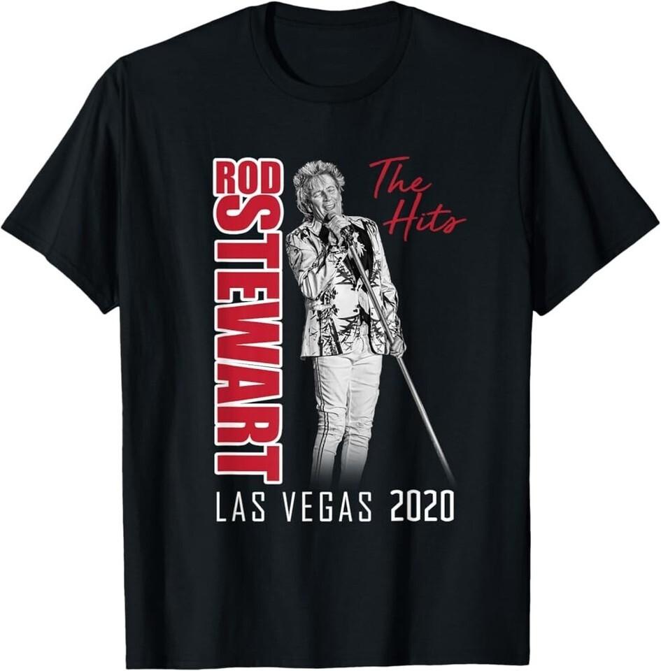 HOT Rod Stewart Black Cotton All size S5XL Tshirt Gift For Fans HRN165 Unisex T-Shirt M