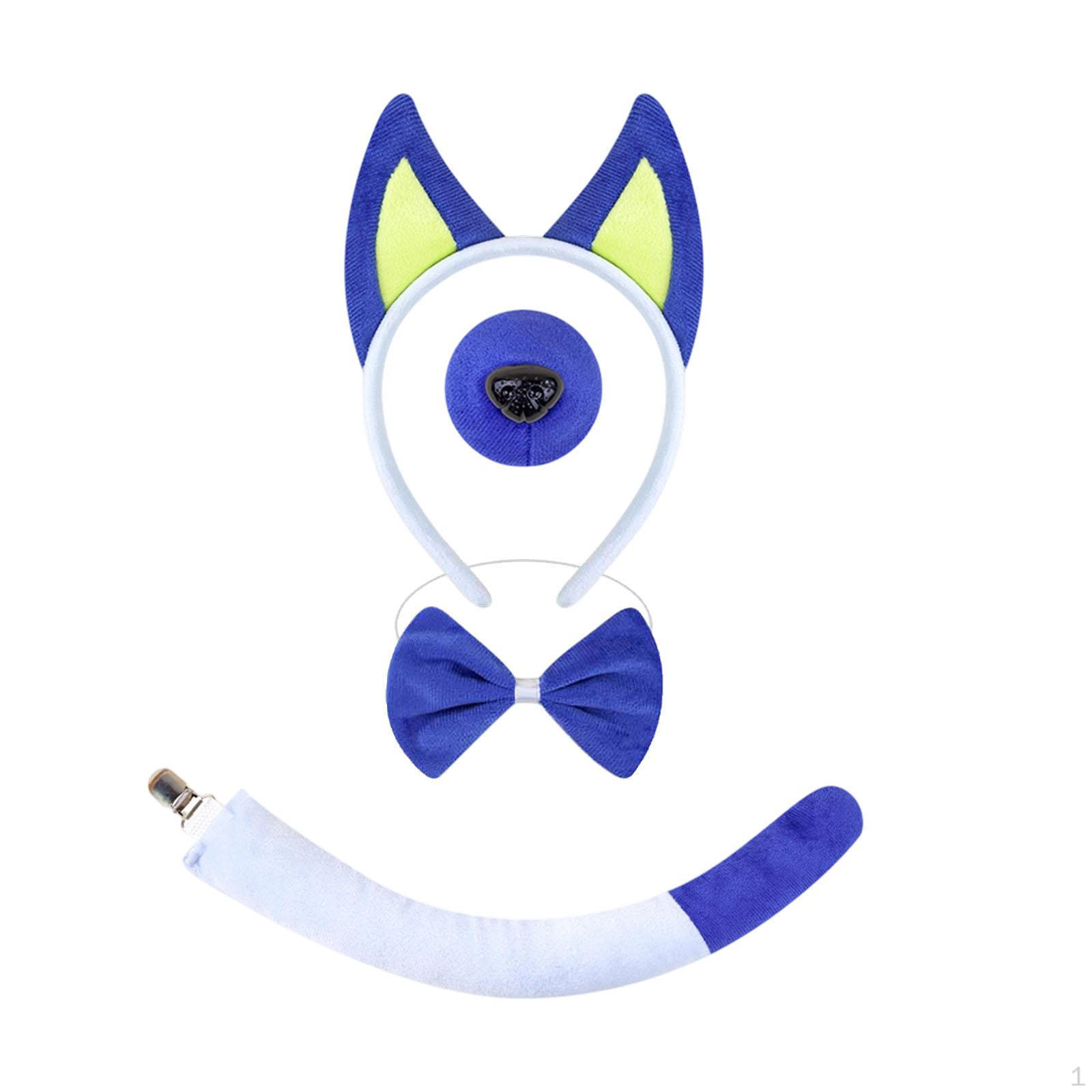 

и Платье с длинным хвостом, костюм собаки для вечеринки, дня рождения синий