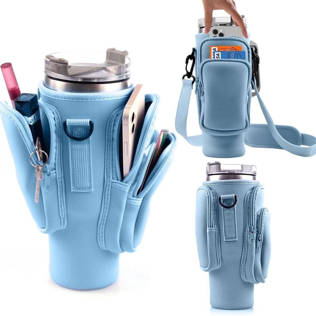 40oz Insulated Ice Buster Sleeve for Stanley Cup - Outdoor Hiking & Diving Bottle Sleeve