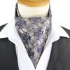 Pánská kravata Žakárová Květinová Paisley Pánská kravata Svatba Formální Ascot Šátek Samozavazovací Britský Gentleman Polyester Měkká kravata Luxusní