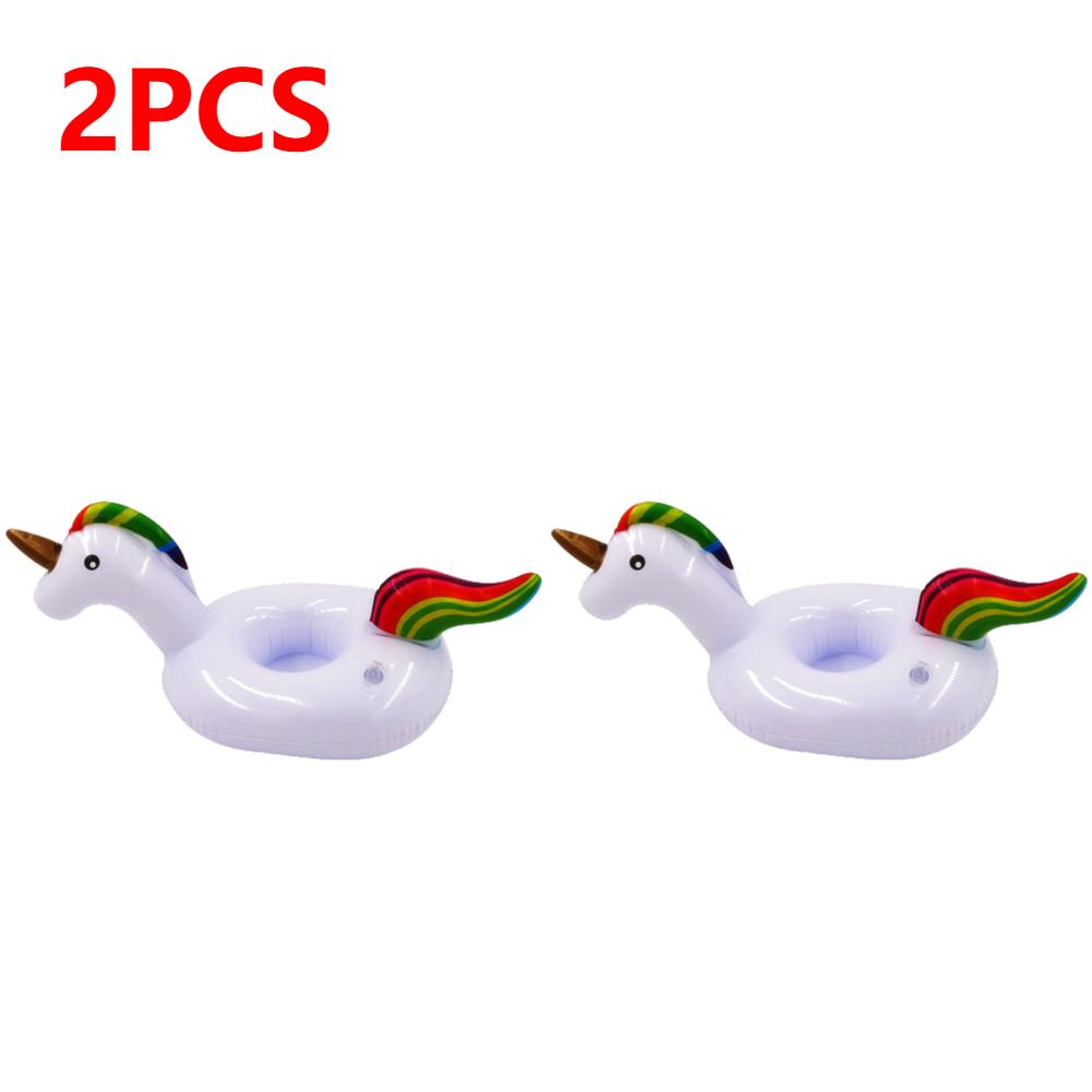 1-5PCS Inflatable Cup Holder Coconut Tree Style Inflatable Drink Coasters Cup Holder Float Cup Stand Pool Accessories