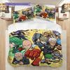 One-Punch Man Anime Duvet Cover Set & Printed Pillowcase Daily Use Bedding Decor-kwq453