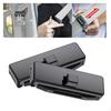 2 Pieces Seat Belt Adjuster Improve Driving Comfort Universal Seatbelt Clips Black