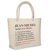 Beach Bag - PLANETEE - Jean-Michel Definition - Cotton - Large Capacity - Printed In France