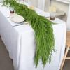 Artificial Norfolk Pine Soft Rubber Vine Garland Christmas Door Wreath Home Decor Wedding Party Photography