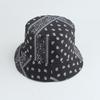 Herren Damen Fischerhut Vintage Print Eimerhut Wende Bob Hut Damen Retro Hip Hop Kappe Gorros