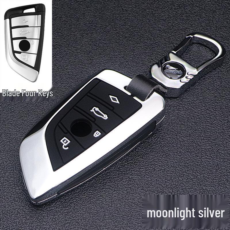 Custom Metal Key Case for 2022 Facelifted 5, 3, 7 Series, X1, X3, X5, X6
