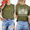 Big Fan of Human Rights Shirt Gift for Liberal Graphic T Shirts Women Clothes Vintage Aesthetic Clothes High Quality Cotton Tops