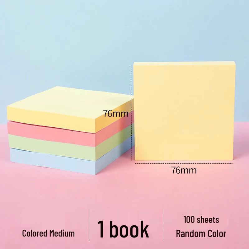 

Cute High-Value Sticky Notes: Strong Adhesion Memo Pads & Index Stickers for Students