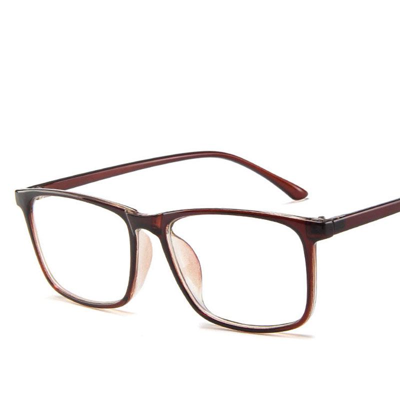 New Korean Style Glasses Frame Men Women Fashion Square Shape Man Woman Eyeglasses Factory Low Price Decorative Glasses