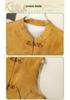 Chinese Style Embroidered Floral Vest for Women - Middle-Aged and Elderly Frog Button Stand Collar Sleeveless Jacket 2026 Style