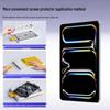 Zoyu Full Screen Ultra-Clear Dust-Free Tempered Glass Screen Protector for Apple iPad