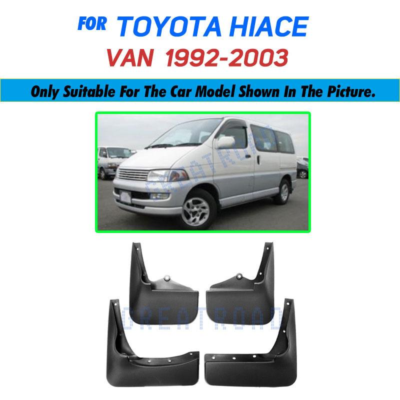 Für Toyota Hiace 1992 - 2025 2000 2001 2002 2003 2004 2005 Auto Schmutzfänger Schmutzbleche Spritzschutz Schmutzfänger Klappe Kotflügel Zubehör
