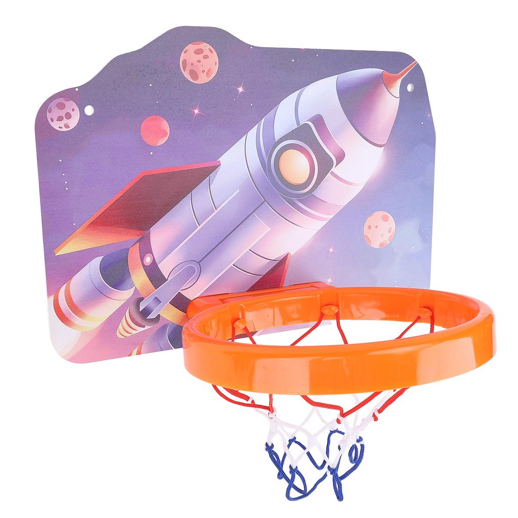 Kinder Basketballkorb Indoor Ohne Bohren Hängend Indoor Basketballziel Spielzeug Höhenverstellbar Cartoon