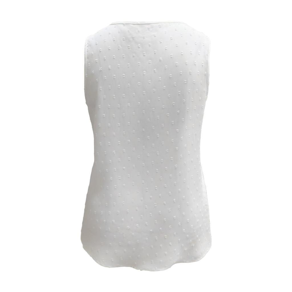 Spring Summer Women's V-neck Sleeveless Lace Trim Tank Top, Casual Fashion Vest Tee for Women, Crossborder Ladies Casual Tops
