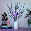 1pc Branch Lights 20 LED Fairy Lights Willow Branches Battery Operated for Home Bedroom Inside Outdoor Decoration