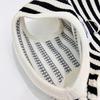 Spring & Autumn Cotton Striped Dog Vest - Comfortable Leash-Pulling Outfit for Teddy, Bichon, Small & Medium Dogs