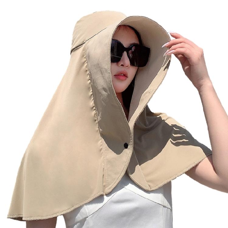 Outside Enthusiasts Ponytail Hat with Neck and Shoulder Cover Hat Teen Visor Hat