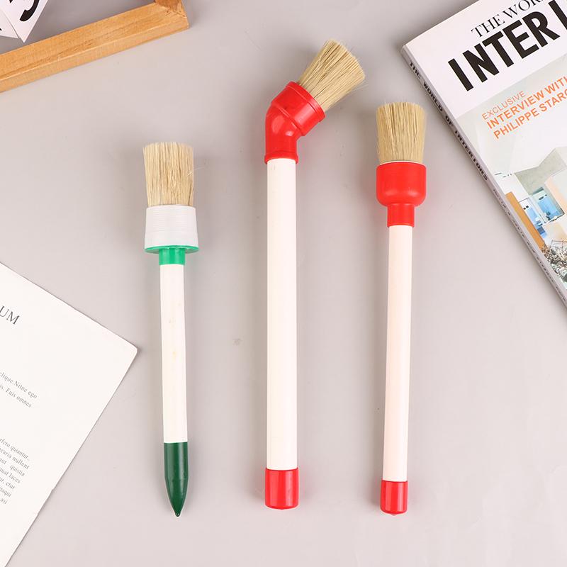 1Pc Portable Tire Lubricating Paste Brush Tyre Scraper Lubricating Oil Special Brush Tyre Lubrication Tyre Repair Tool