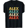 Alex T-Shirt, Men's T-Shirt Unique Perfect for Home|Gifting|Work|Outdoor (Mother's Day|Valentine's Day|Birthdays) Small-3XL Unisex
