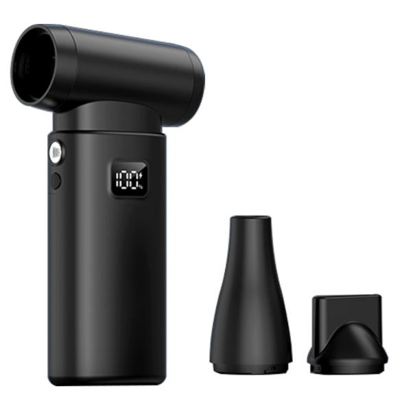 

800000 об/мин Мощный вентилятор Кисть для выдувания пыли Бесщеточный Ультра Турбо Вентилятор Реактивный Дисплей Батареи Высокоскоростной Ручной Мощный Воздуходув Низкий Уровень Шума