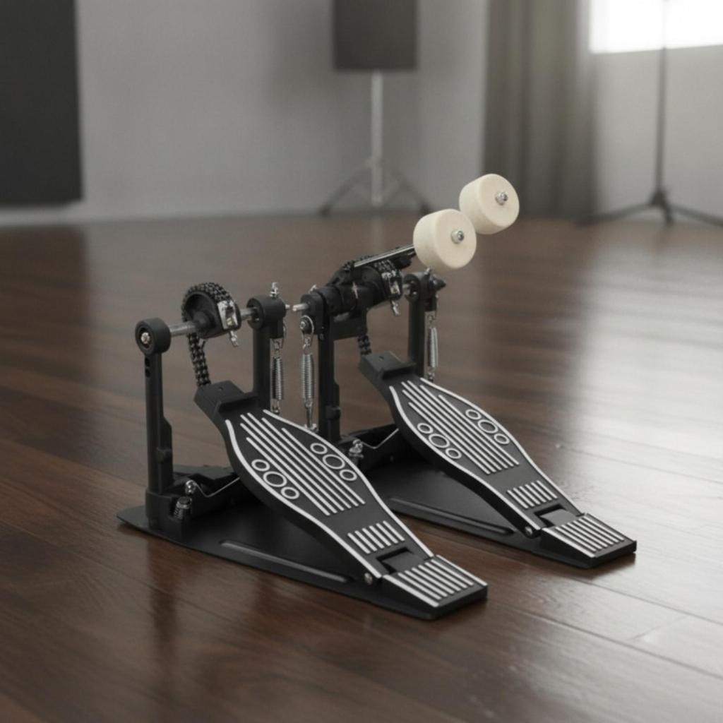 Double Bass Drum Pedal Long-Lasting for Live Performances