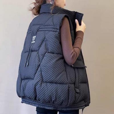 Down Cotton Vest Women's Thick Coat Vest