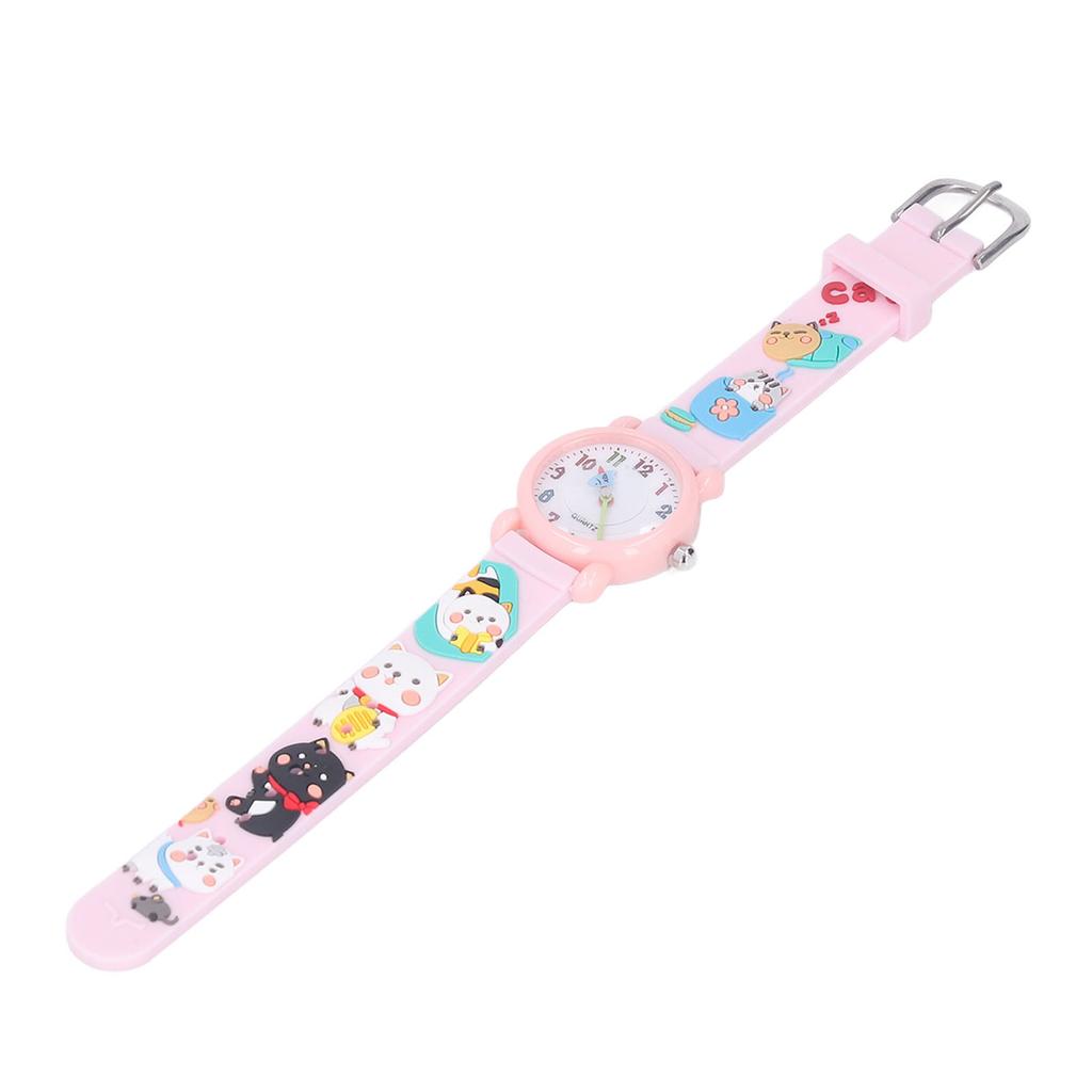 Kids Watch 3D Cartoon Style Super Cute Life Waterproof Clear Scale Rich Colors Girl Watch for Boys Girls Kids