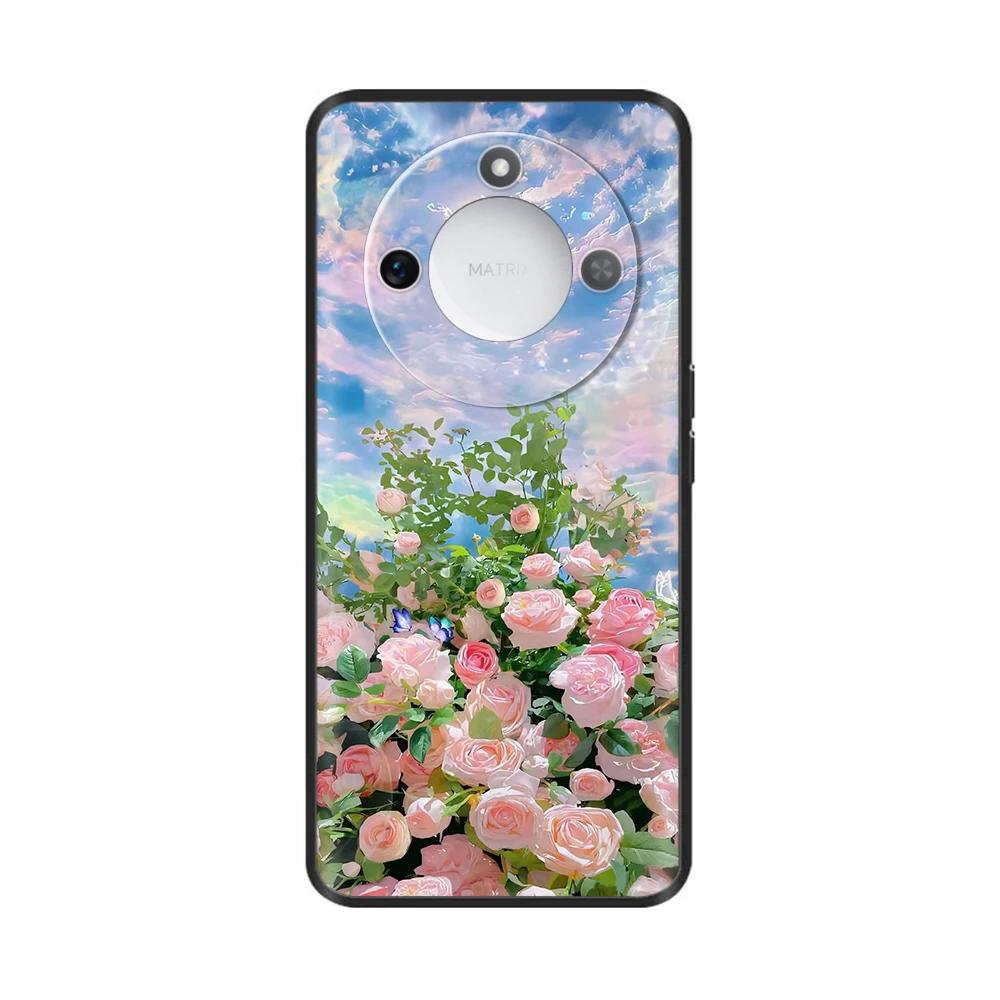 Shockproof Phone Case For Honor X9c Smart Case Cover Honor X60 Fundas Soft Black Silicone Protective Shell For Honor X9c Smart