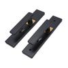 Keyed Entry Door Lever Set Interior Exterior Indoor Bathroom Bedroom Lock Silent Aluminum Alloy
