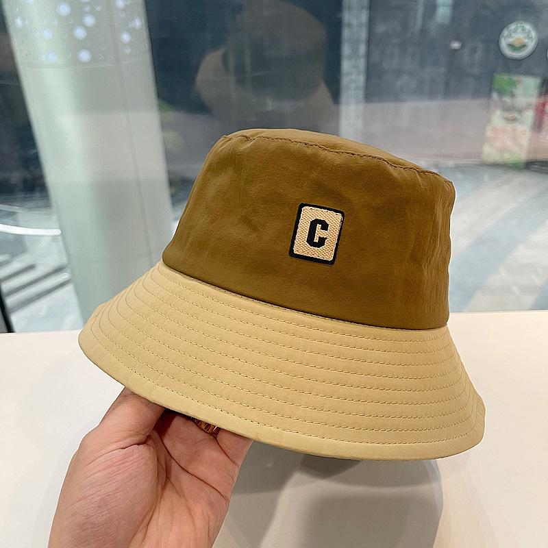 

Рыбацкая двухцветная шляпа для пар, тонкая повседневная шляпа с козырьком для весны и лета коричневый