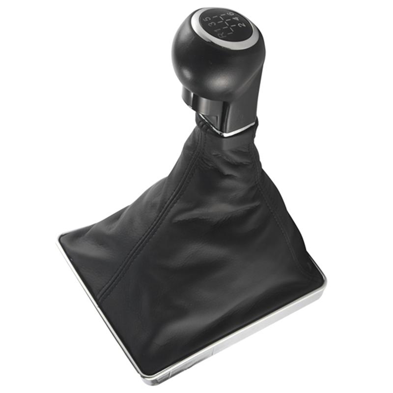 6 Speed Gear Shift Knob Stick Gaiter Boot Cover For Opel Vauxhall Zafira H 2005-2014 Reverse Gear Handle-A87Q