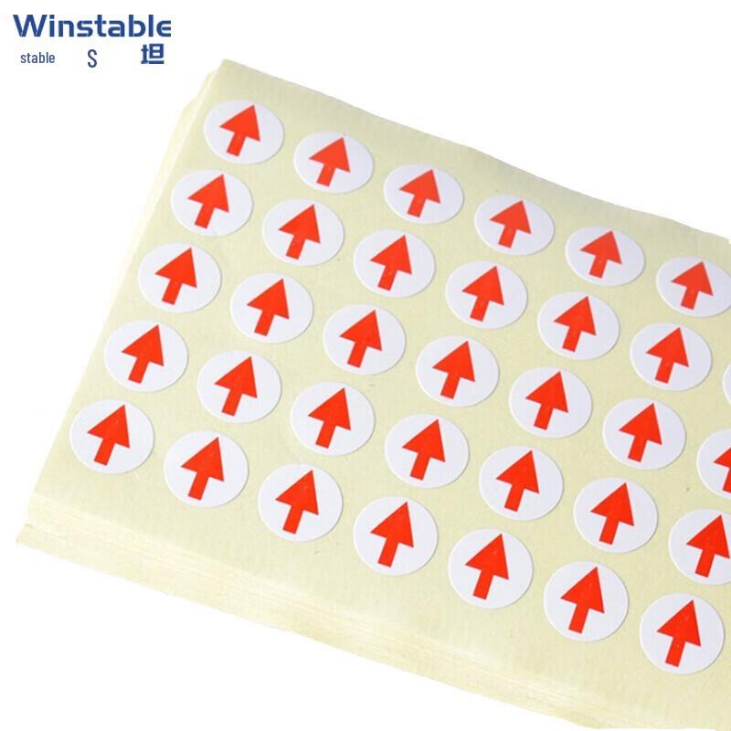 Winstan WST132 Red Arrow Rework Labels Defective Product Label