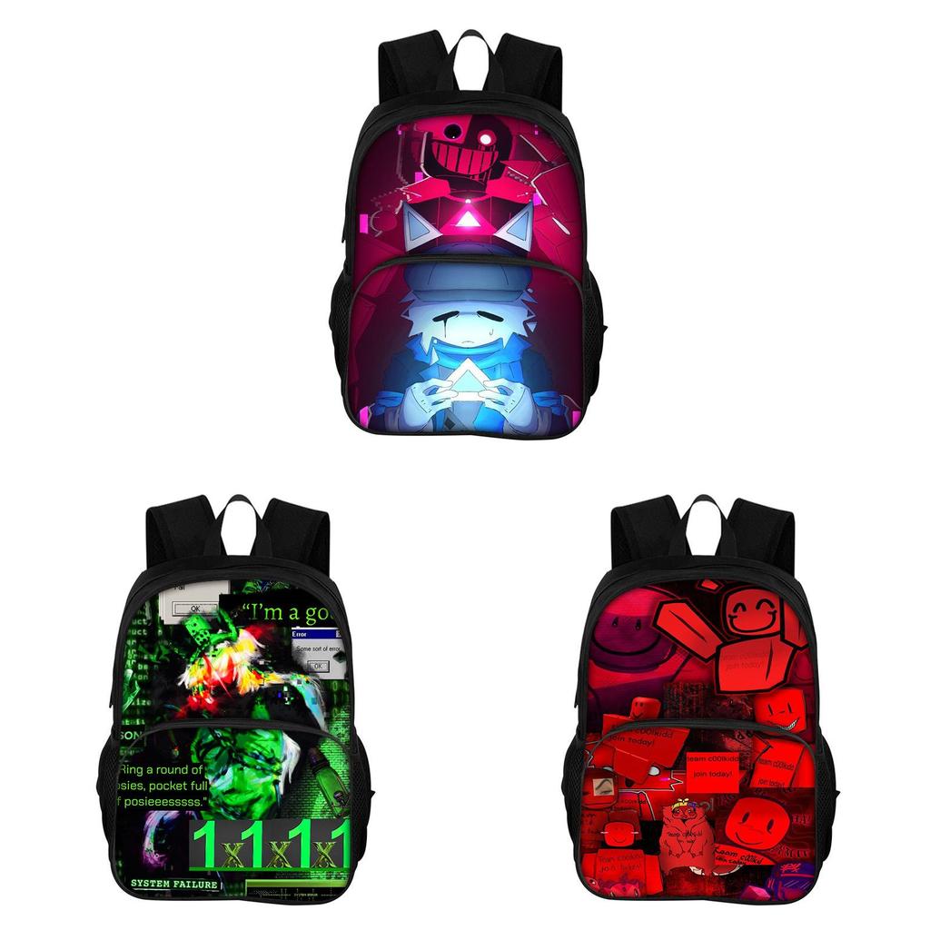 Roblox Forsaken Kids School Backpack With Spine Protection For Middle School Students