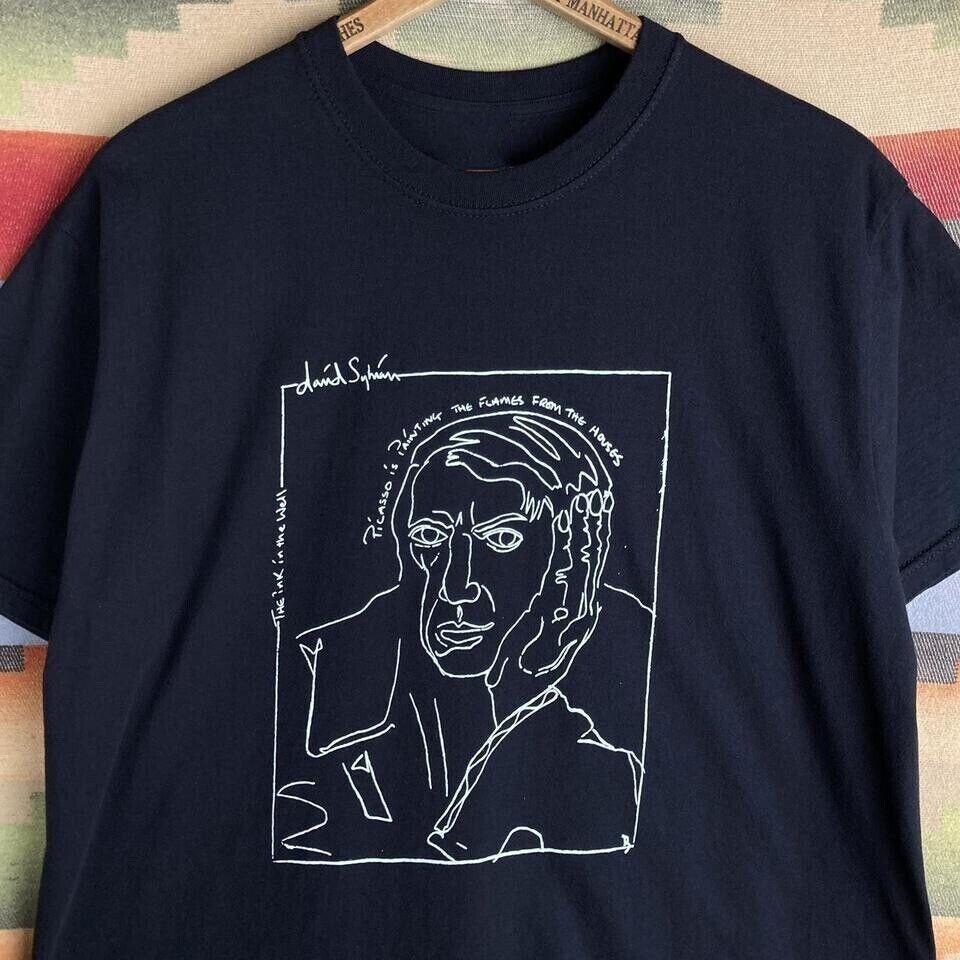 Vintage 00s David Sylvian The Ink in the Well Picasso S-4XL New shirt NE497 Unisex T-Shirt M