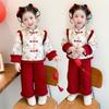 Girls' Stylish Winter Padded Hanfu - New Year Outfit In Traditional Chinese Style.