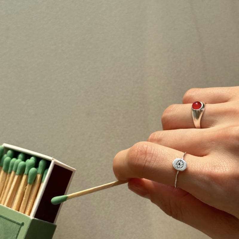 Pinaf Small Poppy Ring