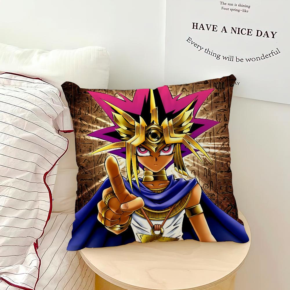 

Мультяшная игра Y-Yugioh Юги Муто Удобная мягкая наволочка для дивана, гостиной, домашнего офиса, декоративные защитные чехлы 30x30CM(12x12in)