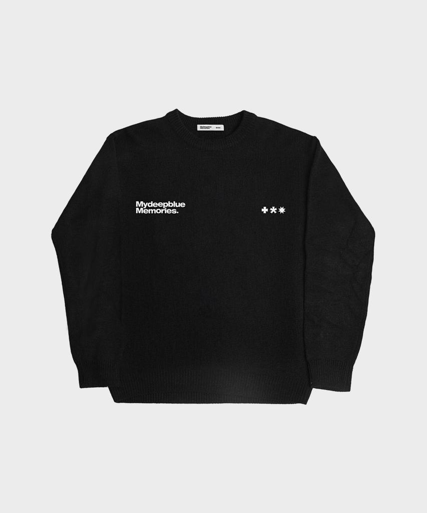 Maidibbeullumemolijeu (Nt) Mm Symbol Logo Knit (Black)