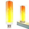 USB LED Atmosphärenlicht Flammenblitz Kerzenlichter Kreatives Flackern Simulationsflamme Nachtlicht für Campingbeleuchtung