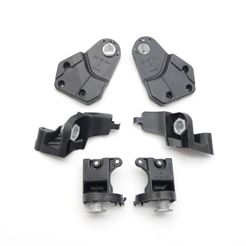 FOR Mercedes-Benz E-class W213 E200 E300 2016-2018 with Screws Car Headlight Repair Kit Repair Claws Plastic Fixed Corners Black