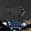HDBUBALUS Indicator Light Handlebar Top Bar Riser Clamp Mount for