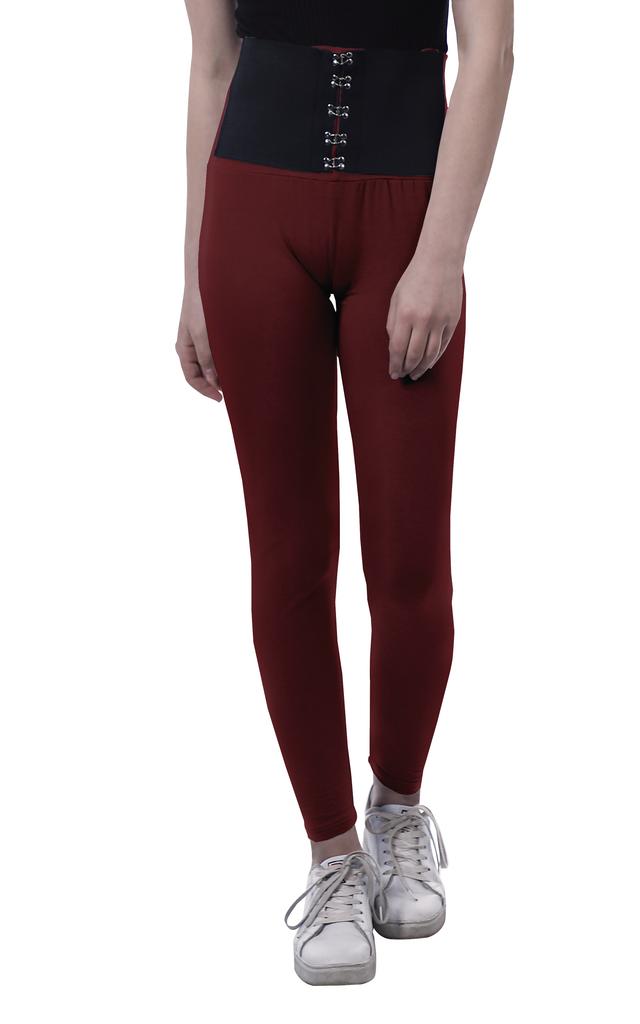 Moomaya High Waisted Yoga Pants For Women Corset Style Trendy Workout