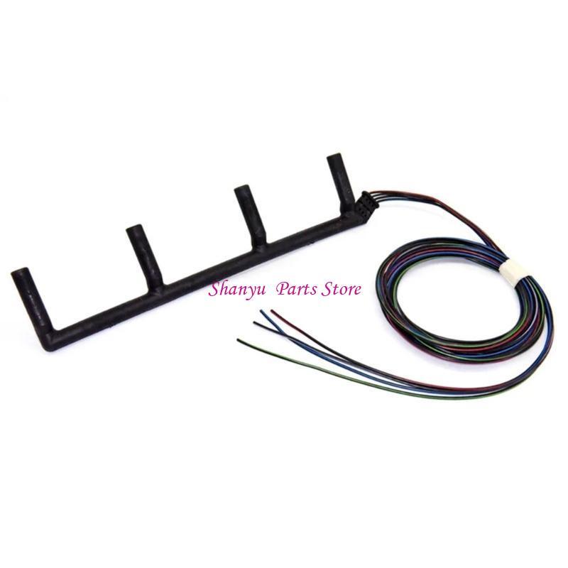 Auto Glow Plug Wiring Harness Engine Heater Cord Replacement Suitable for Golf 038971782C 904-417 V10830116 84554003001 R6FB