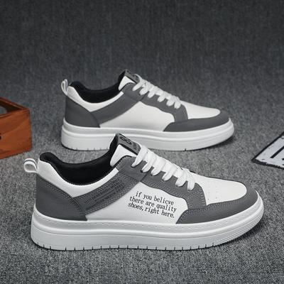 Herrenschuhe neuer Trend vielseitiger Nischendesign-Sinn lässige flache Schuhe Studentensport trendige Schuhe