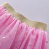 Girls' Star Glitter Sequin Ballet Tutu Skirt - Princess Dance Mini Skirt