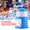 Portable Hand Crank Manual Ice Crusher Shaver Snow Cone Maker Machine Household Kitchen Tool